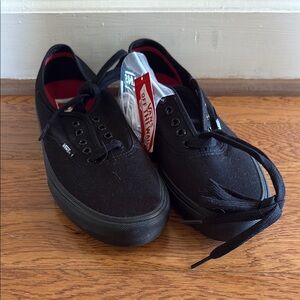 Vans Black Sneakers Classic Skate Style